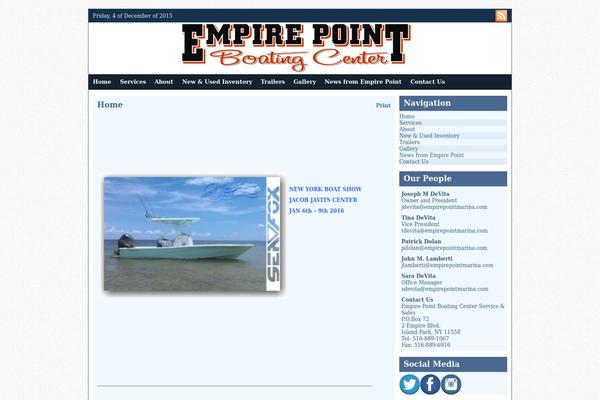 Painter theme site design template sample