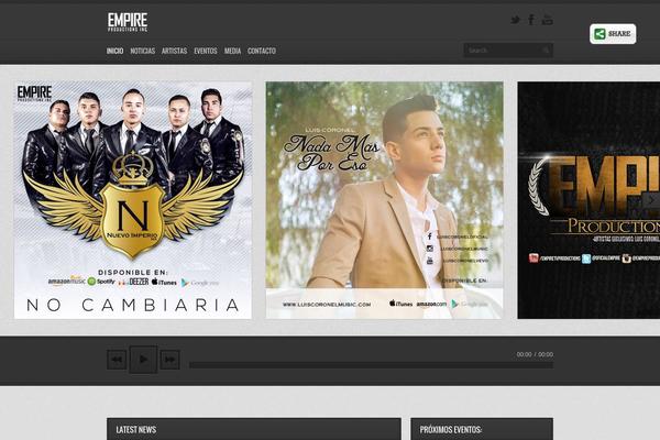 Replay theme site design template sample