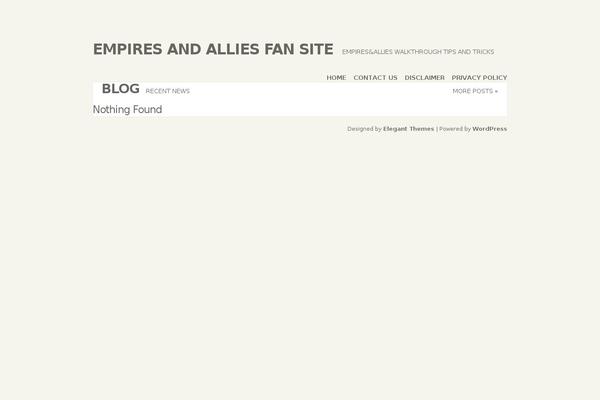 Flexible theme site design template sample