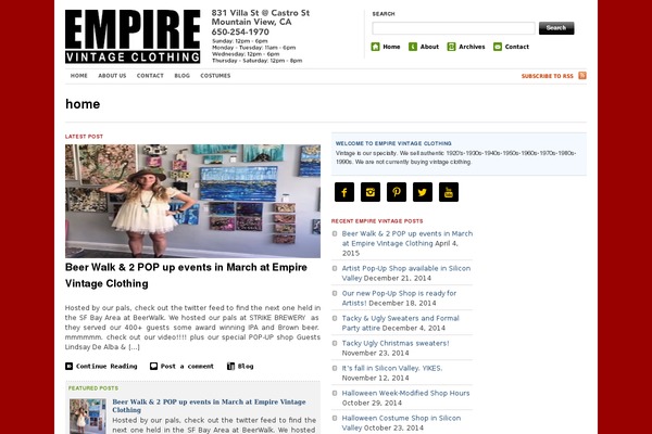 The Morning After theme site design template sample