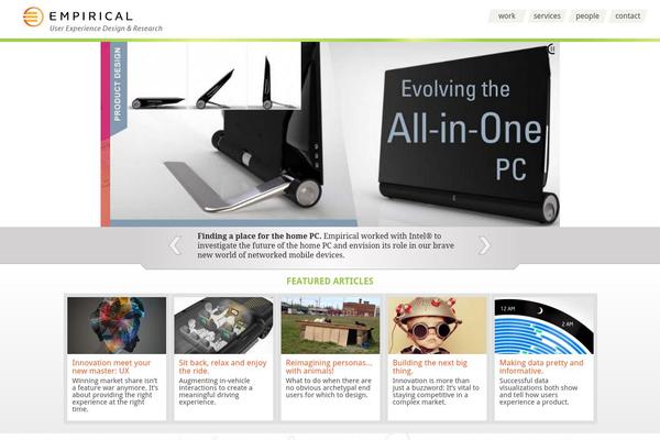 empiricalux.com site used Empirical