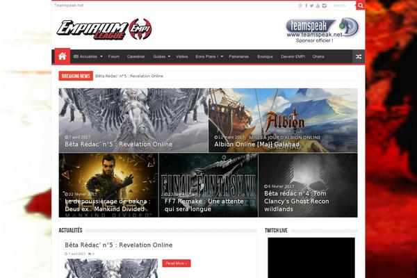 Site using Taqyeem-buttons plugin