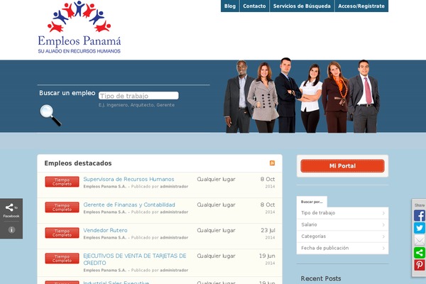 Jobroller theme site design template sample