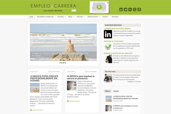 Site using Sociable plugin