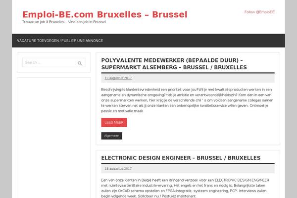 Dynamic News Lite theme site design template sample