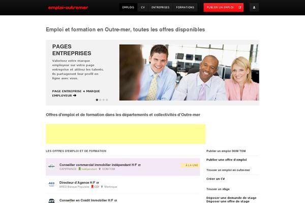 Jobengine theme site design template sample