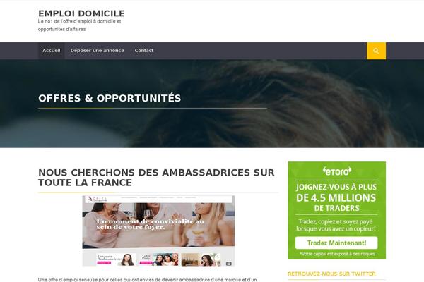 emploidomicile.net site used Orfeo