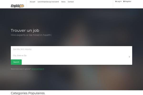 Site using Wp-job-manager-tags plugin