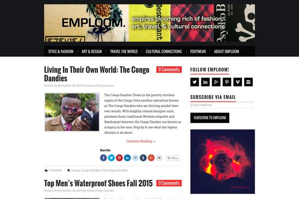 Hiero theme site design template sample