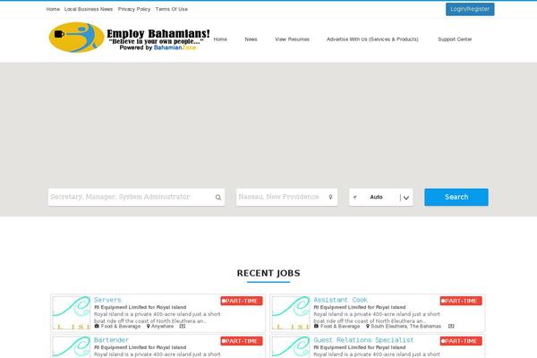 Site using Fxtender-pro-jobroller plugin