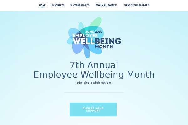 employeewellnessmonth.com site used Newn