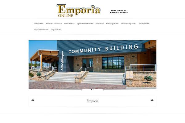 Evolution theme site design template sample
