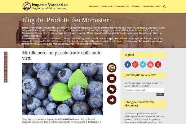 Site using AnyWP MailChimp plugin