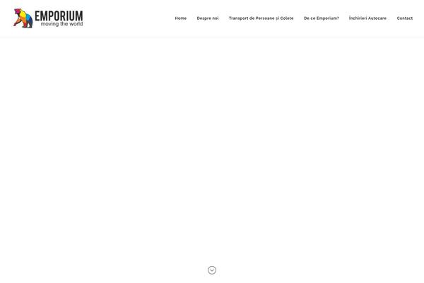 Logistic theme site design template sample