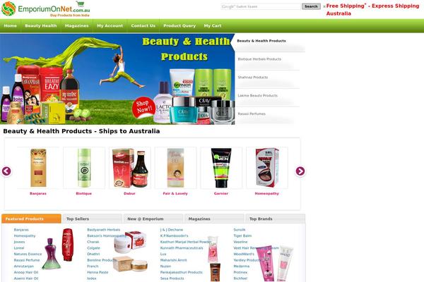 Eonet theme site design template sample