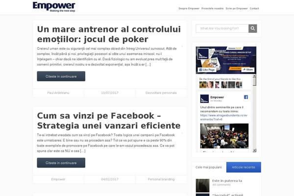 Focusblog theme site design template sample