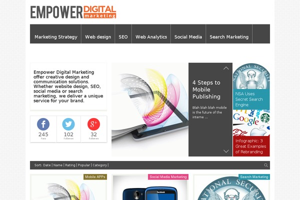 Quince theme site design template sample