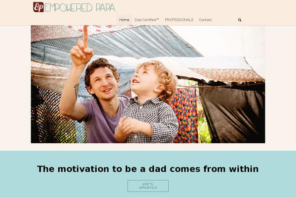 empoweredpapa.com site used Skeleton-advanced