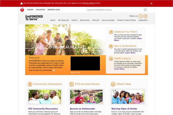 empoweredtoserve.org site used Ets