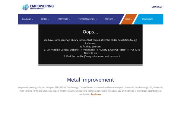 Site using Table Sorter plugin