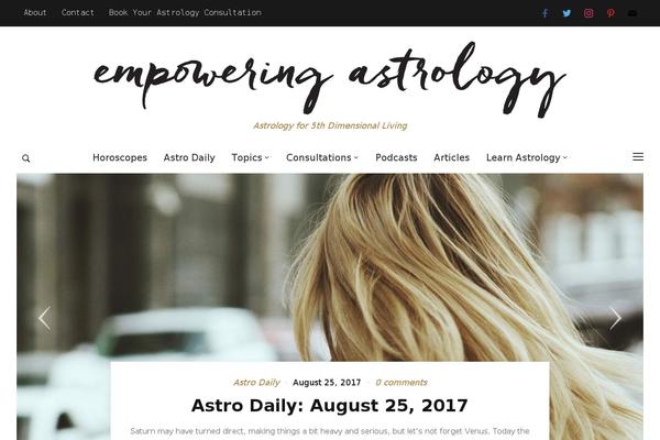 Monte theme site design template sample