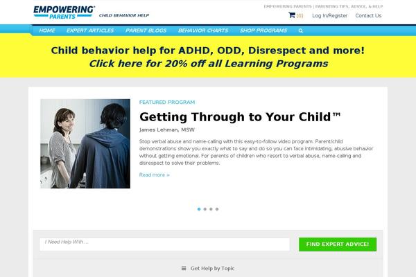 Ep theme site design template sample
