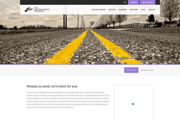 Gaea theme site design template sample