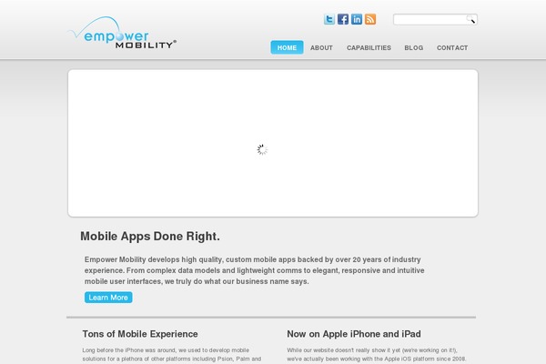 empowermobility.com site used Emp