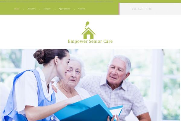 Cherry Framework theme site design template sample