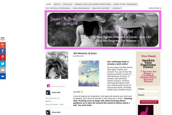 Thesis 1.8.5 theme site design template sample