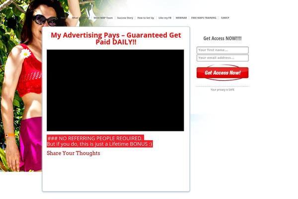 Twenty Twelve theme site design template sample