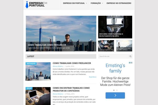 Point theme site design template sample