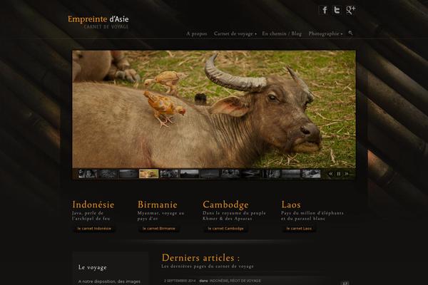 Prestige theme site design template sample