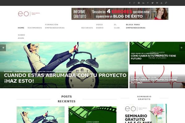 Sprout theme site design template sample
