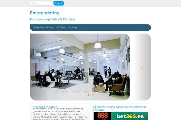 IAMSocial theme site design template sample