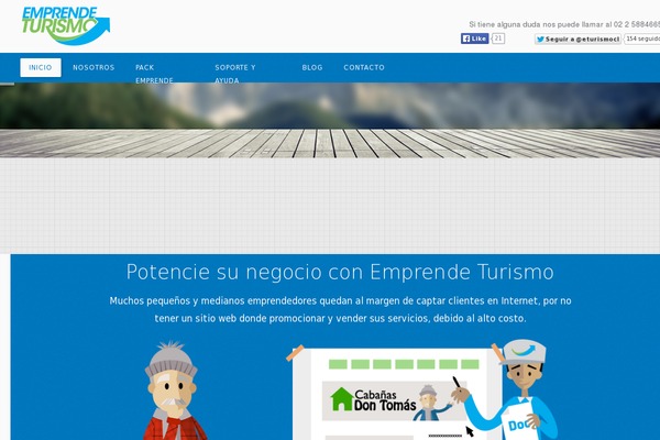 emprendeturismo.cl site used Concept_1