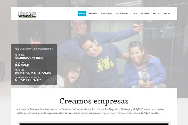 Js theme site design template sample