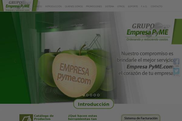 empresapyme.com site used Onetake