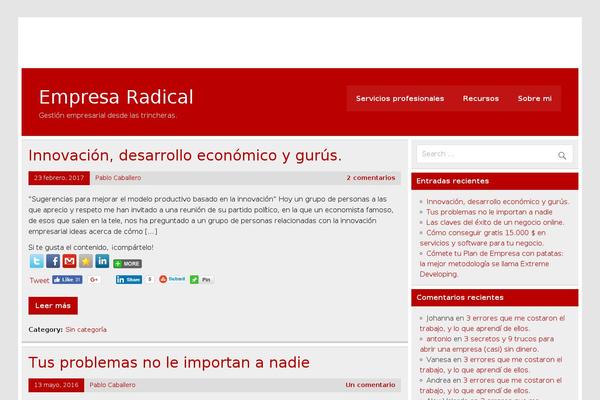 Leeway theme site design template sample