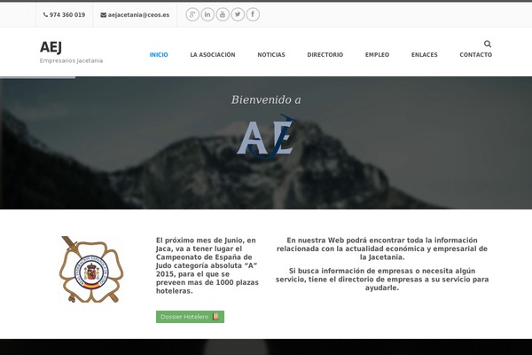 Trinity theme site design template sample