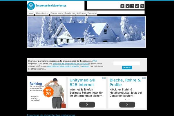 empresasdeaislamientos.com site used Mgtheme
