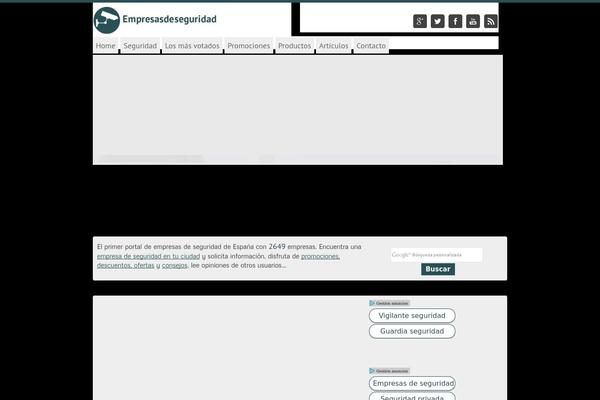 empresasdeseguridad.org site used Mgtheme