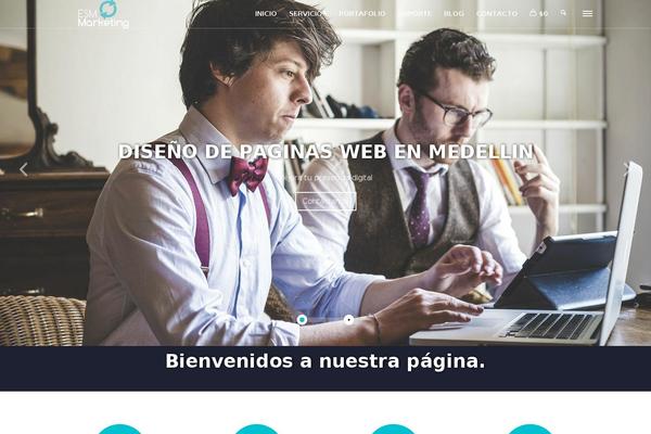 ROSIE theme site design template sample