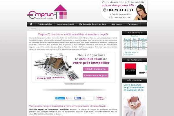 Iblogpro theme site design template sample