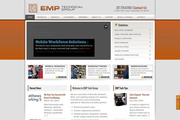 Site using Envira-gallery plugin