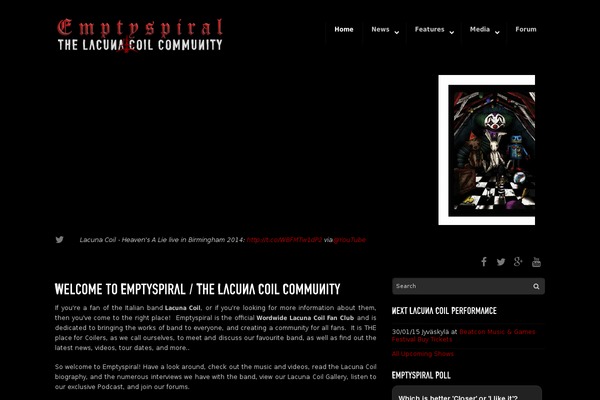 Dynamix theme site design template sample