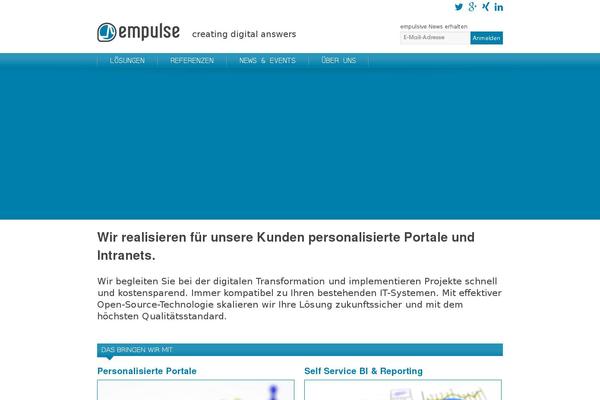 Site using Image horizontal reel scroll slideshow plugin