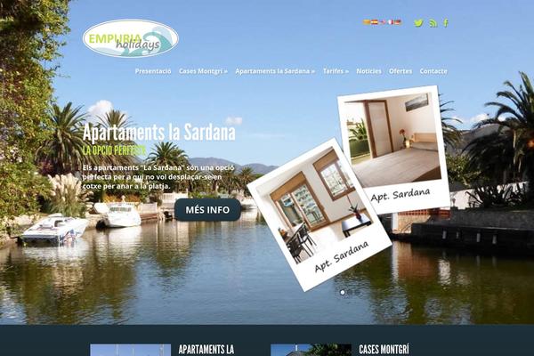 Fusion theme site design template sample