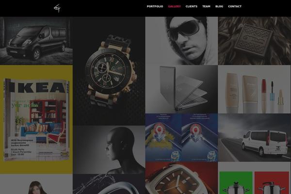 Clique theme site design template sample