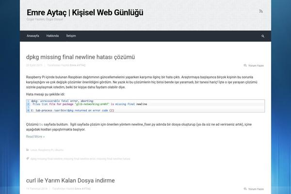 evolve theme site design template sample